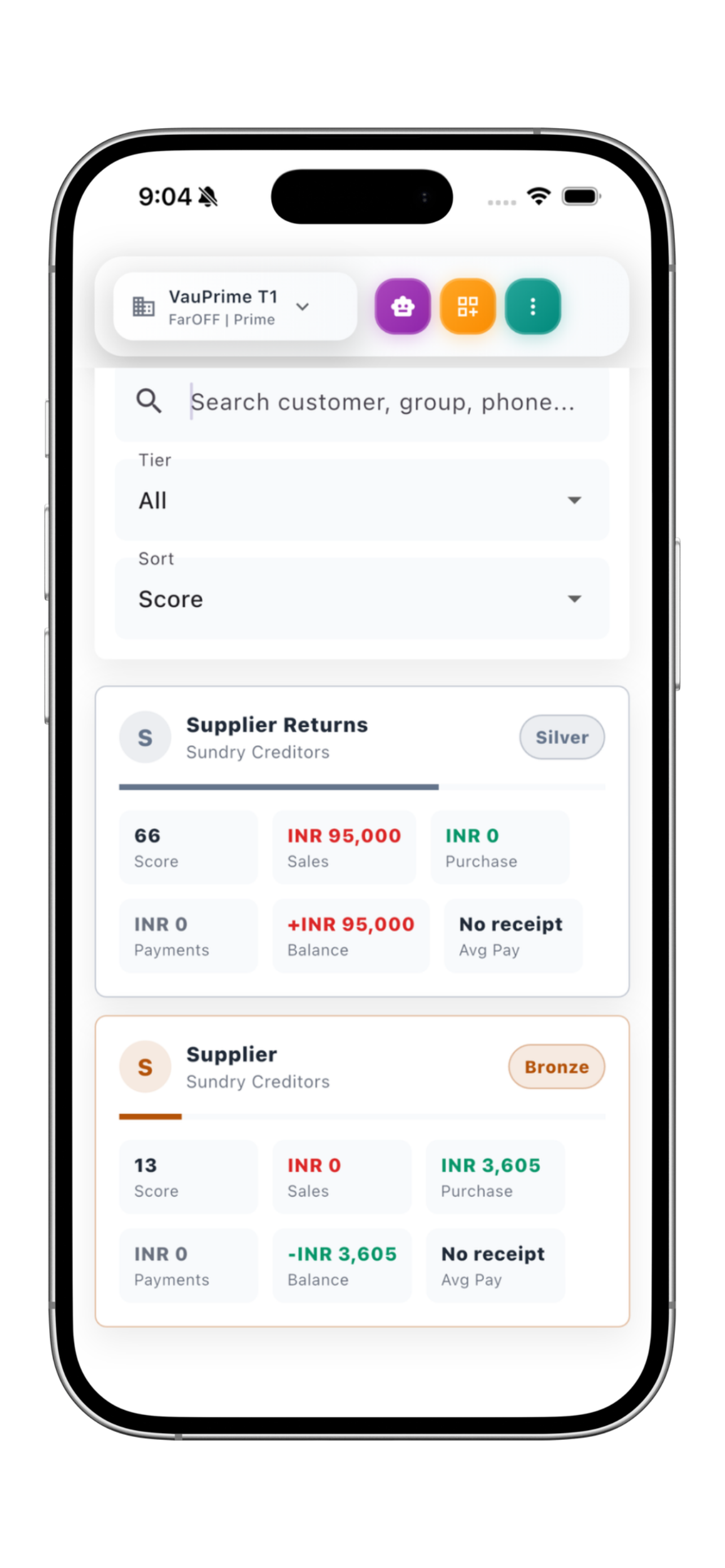 Select Account